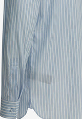 Tom Ford Striped Buttoned Shirts Light Blue HRVF01C0026UWB_01e9021f-e118-4389-b15e-0b9b7f769517