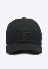 Tom Ford Logo-Embroidered Baseball Cap Black