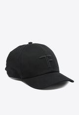 Tom Ford Logo-Embroidered Baseball Cap Black