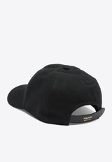 Tom Ford Logo-Embroidered Baseball Cap Black