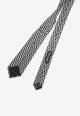 Tom Ford Patterned Silk Tie Monochrome STI003S0290WAA_7f0b5822-82af-46d8-838e-9d75ebb9803d
