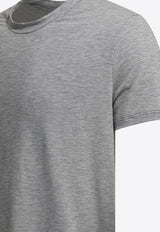 Tom Ford Printed Crewneck T-shirt Gray