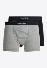 Tom Ford Logo-Waistband Boxers Black