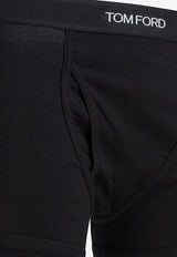 Tom Ford Logo-Waistband Boxers Black