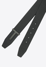 Tom Ford Reversible T Icon Belt  Black