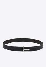 Tom Ford Reversible T Icon Belt  Brown