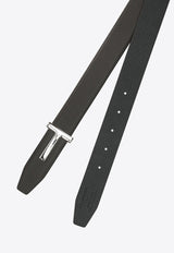 Tom Ford Reversible T Icon Belt  Brown