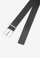 Tom Ford Monogram Leather Belt  Black TB325LCL601SNAA_16463ee3-39fc-452a-b399-f936e14070e8