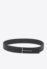 Tom Ford Reversible T Icon Belt  Brown
