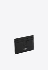 Tom Ford Grained Leather Cardholder Black