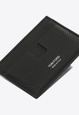 Tom Ford Grained Leather Cardholder Black