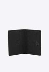 Tom Ford Leather Folding Cardholder Black