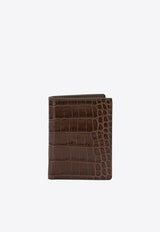 Tom Ford Exotic Line Cardholder  Brown
