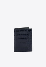 Tom Ford Exotic Line Cardholder  Blue