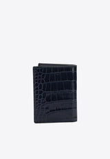 Tom Ford Exotic Line Cardholder  Blue