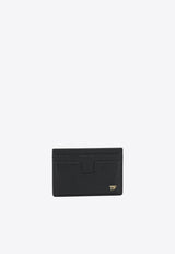 Tom Ford Grained Leather Cardholder Black