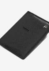 Tom Ford Grained Leather Cardholder Black