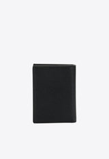 Tom Ford Small Grain Leather Folding Wallet Black