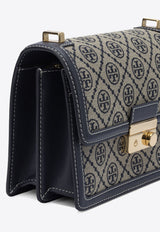 Tory Burch T Monogram Crossbody Bag Blue 158526405_d72b6946-a06e-4450-a1c1-c2b3374e9200