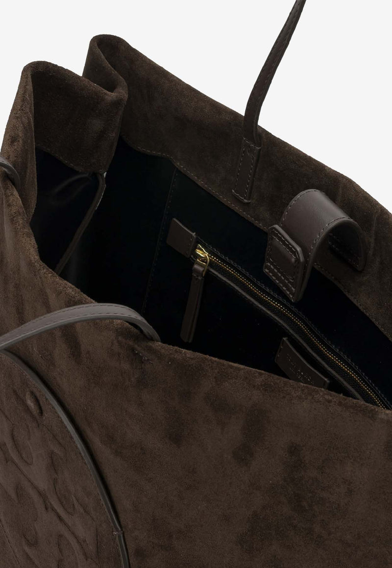 Tory Burch Large Ella Suede Tote Bag Brown 170980200_f86c544f-064e-4257-806d-fce4a082bb22