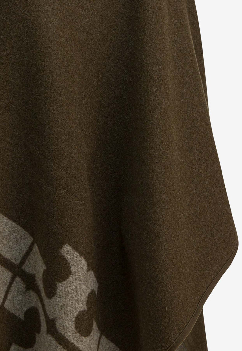 Tory Burch Wool Fringed Poncho Brown 171968207_831daaf7-a54a-4019-bdff-a89cfdabc660