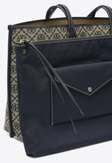Tory Burch T Monogram Tote Bag Blue 174279405_38d618d0-6043-4016-89bb-fdc456007bb9