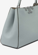 Tory Burch Eleanor Soft Satchel Leather Handbag Light Blue 174980400_75988609-6687-4b34-ba45-728c9be125d3