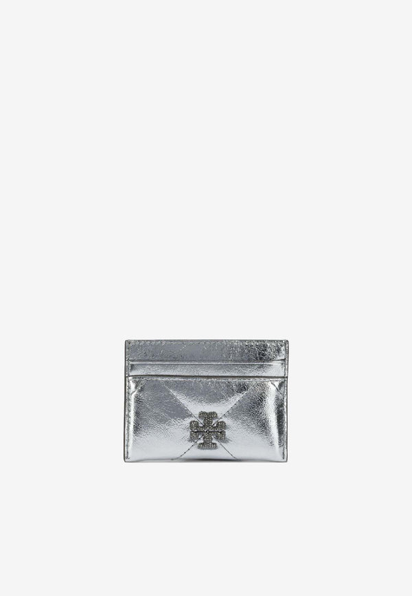 Tory Burch Leather Card Case Silver 175016040_e725254e-edb6-4542-858d-4cdbb0bdd4a7