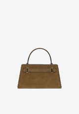 Tory Burch Lee Radziwill Fringed Suede Top Handle Bag Brown 175019200_d229e7c4-7322-4d2f-bf64-07f2b2735ffc