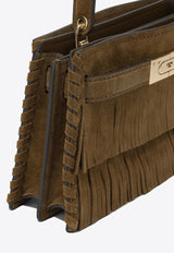 Tory Burch Lee Radziwill Fringed Suede Top Handle Bag Brown 175019200_d229e7c4-7322-4d2f-bf64-07f2b2735ffc