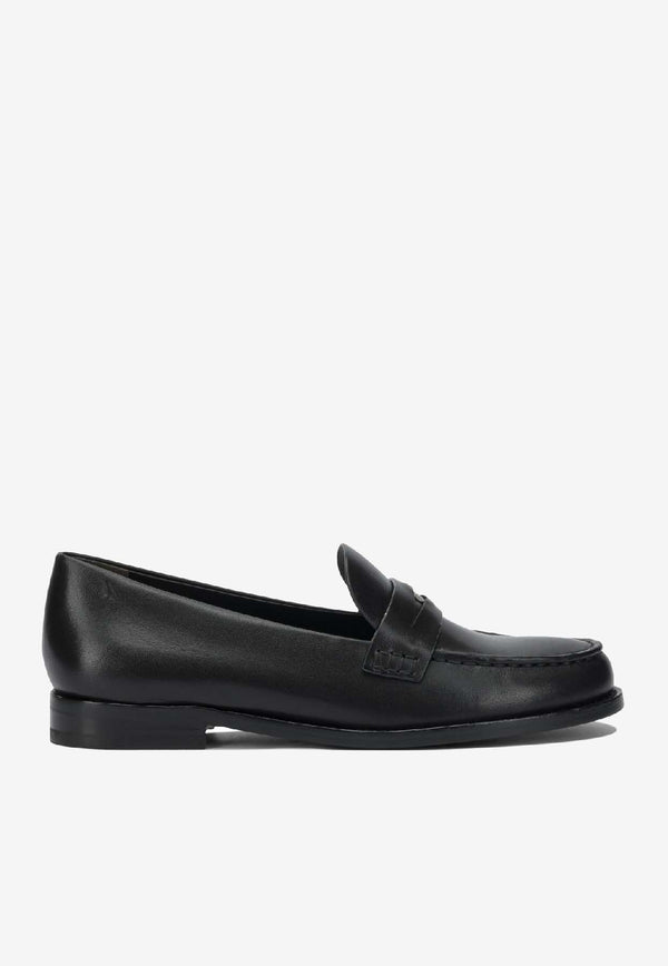 Tory Burch Classic Penny Loafers in Calf Leather Black 176572006_fa3b1a62-c16b-45fe-93dc-f7d12e15c1a7
