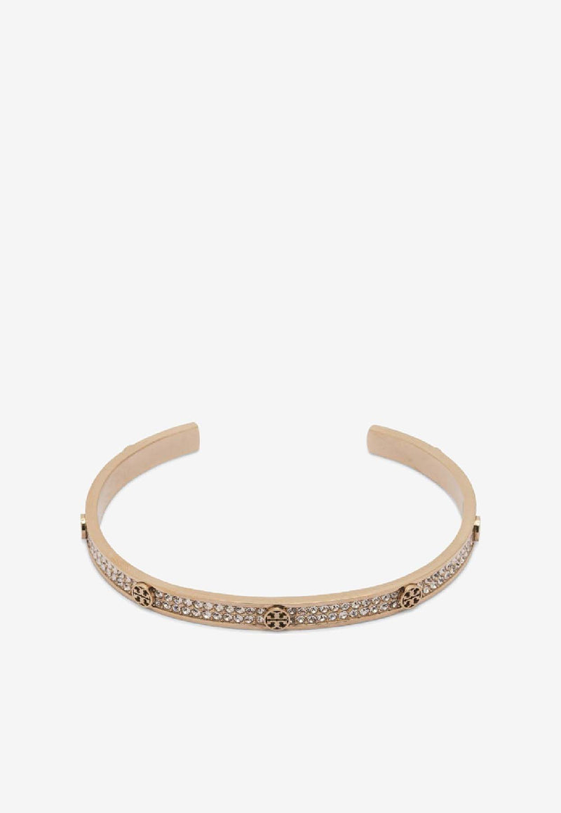 Tory Burch Icon Crystal Paved Cuff Bracelet Rose Gold 176699651_1ba862ec-2551-4b4a-ae9d-87ff05eb3e85