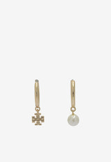 Tory Burch Kira Mismatched Drop Earrings Gold 176768782_56782eed-74fe-49ed-801c-6613e44eeea2