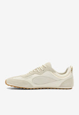 Tory Burch Field Suede and Mesh Low-Top Sneakers 176839250_0292f6dd-bd58-4c9e-ba7e-7457a845f3ed