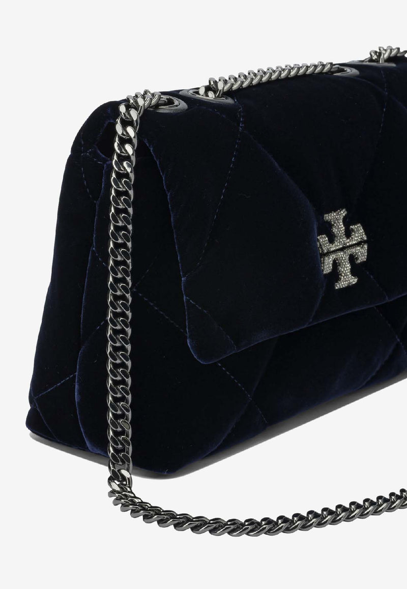 Tory Burch Small Kira Diamond Quilt Velvet Shoulder Bag Blue 177517430_5141ba91-a9f2-4473-80b7-bff4c52e8d48