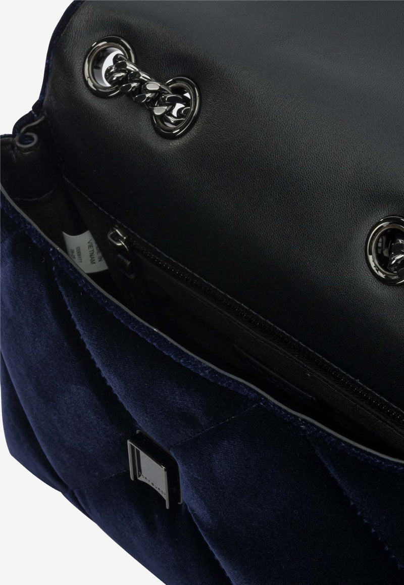 Tory Burch Small Kira Diamond Quilt Velvet Shoulder Bag Blue 177517430_5141ba91-a9f2-4473-80b7-bff4c52e8d48