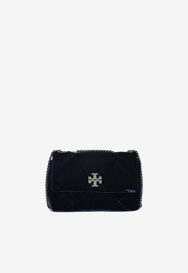 Tory Burch Small Kira Diamond Quilt Velvet Shoulder Bag Blue 177517430_5141ba91-a9f2-4473-80b7-bff4c52e8d48