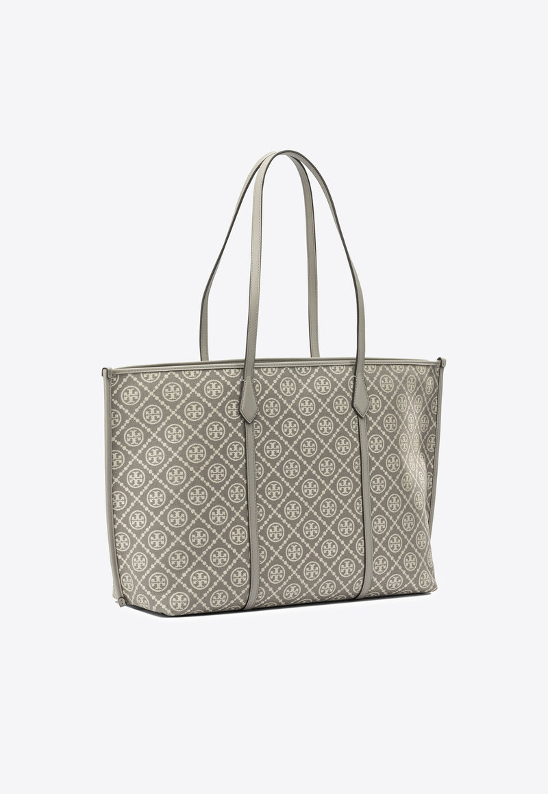 Tory Burch Perry T Monogram Tote Bag Gray 178182020_9e08f99f-1898-4c25-aa55-dd51bc37b990