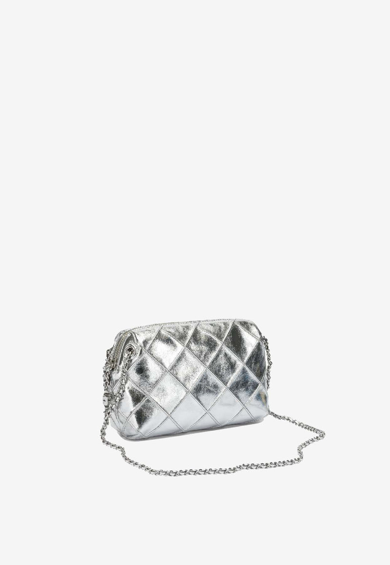 Tory Burch Fleming Soft Metallic Leather Crossbody Bag Silver 178233040_77411638-e54e-48b8-bec2-0e5c43a5a9d8