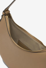 Tory Burch Romy Half Moon Leather Shoulder Bag Brown 178677227_94765feb-0ce2-433d-9e07-a40f2dafc543