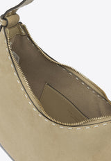 Tory Burch Romy Half Moon Suede Shoulder Bag Beige 178680250_1a79aab8-c9a6-4458-a831-5112c0f40b73