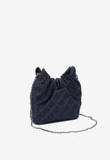 Tory Burch Mini Fleming Quilted Denim Bucket Bag Blue 178776401_6d36b7eb-9e91-4adc-98c3-78c472715e1b