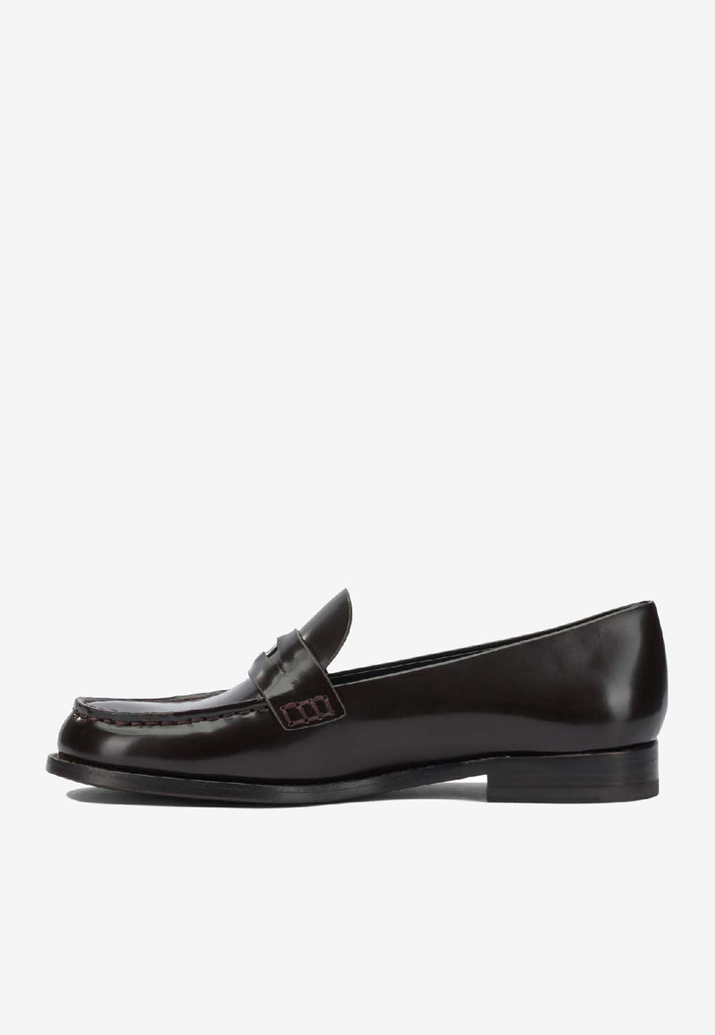Tory Burch Classic Penny Loafers in Calf Leather Brown 179153200_a30e8167-3aaf-46d3-bf78-efb2c543d423