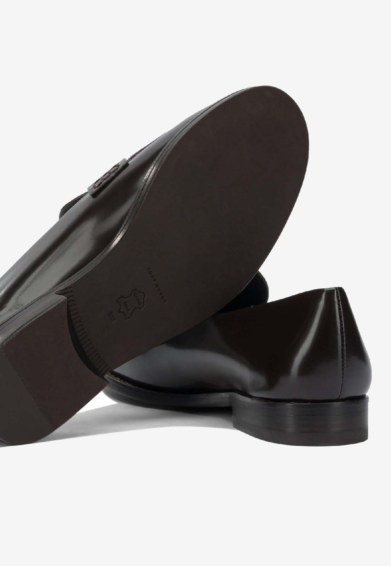 Tory Burch Classic Penny Loafers in Calf Leather Brown 179153200_a30e8167-3aaf-46d3-bf78-efb2c543d423