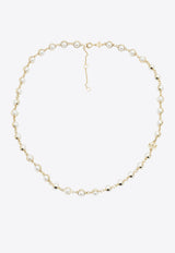 Tory Burch Moondance Pearl Logo Necklaces Pearl 180865100_87f9a57e-292e-4642-8b5a-345564707746