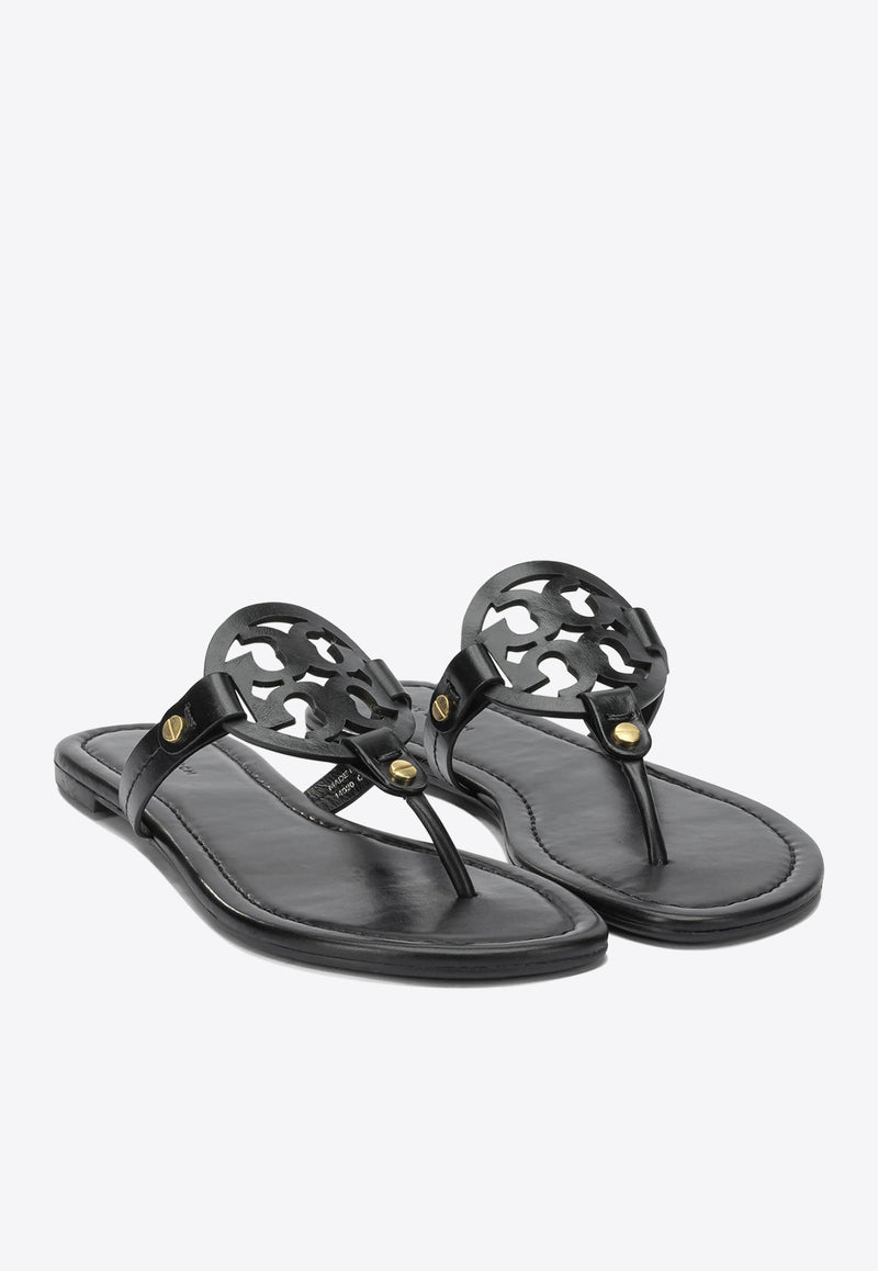 Tory Burch Miller Leather Thong Sandals Black 50008694001_76b3b4de-54cd-473b-940c-64196cd90e70
