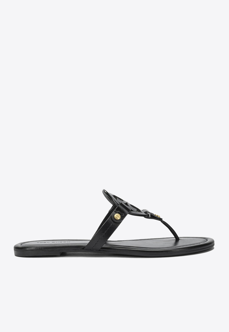 Tory Burch Miller Leather Thong Sandals Black 50008694001_76b3b4de-54cd-473b-940c-64196cd90e70
