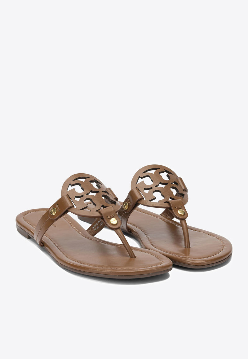Tory Burch Miller Leather Thong Sandals Brown 50008694204_a5b1fa5c-cbbc-4e6d-a3c8-cc4931994bb0
