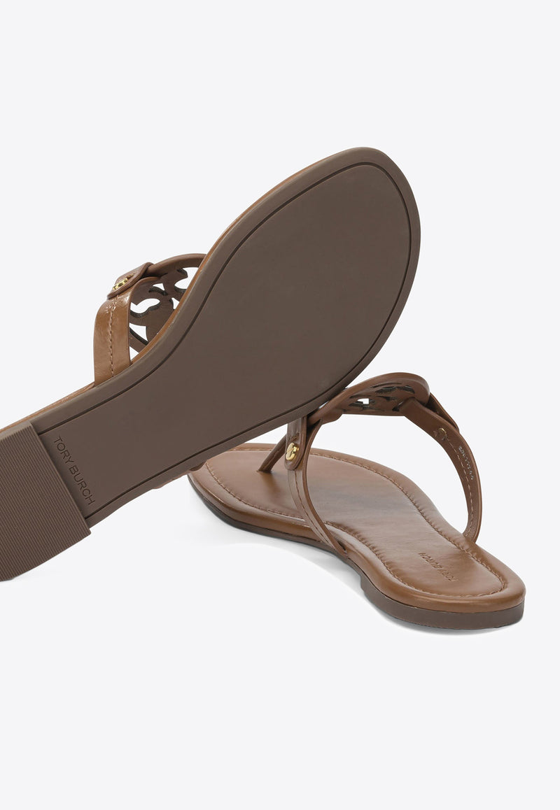 Tory Burch Miller Leather Thong Sandals Brown 50008694204_a5b1fa5c-cbbc-4e6d-a3c8-cc4931994bb0