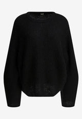 Toteme Puffed Knitted Sweater Black 261-WRT0652-YA0161-001BLACK_1bbabeb2-b557-4df3-8b51-72f009791b7c